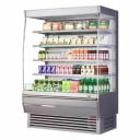 Turbo Air TOM-60DXS-N Stainless Steel Vertical Open Display Case Merchandiser 60"W