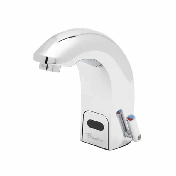 T&S EC-3142-STV5THG Single Hole Deck Mount ChekPoint Electronic Hands Free Sensor Faucet