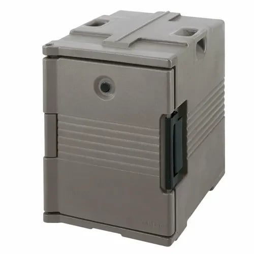 Cambro Ultra Pan Carrier UPC400194 Insulated Granite Sand Front Loader Food Carrier