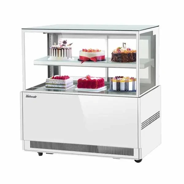 Turbo Air TBP48-46NN-W Refrigerated White Bakery Display Case 47-1/4"W — main image