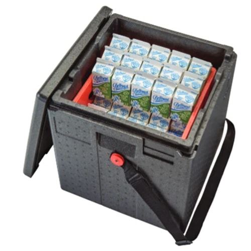 Cambro Gobox EPPMBWSTSW110 Black Top Loader — main image