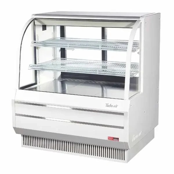 Turbo Air TCGB-48DR-W Dry White Bakery Display Case 48-1/2"W — main image