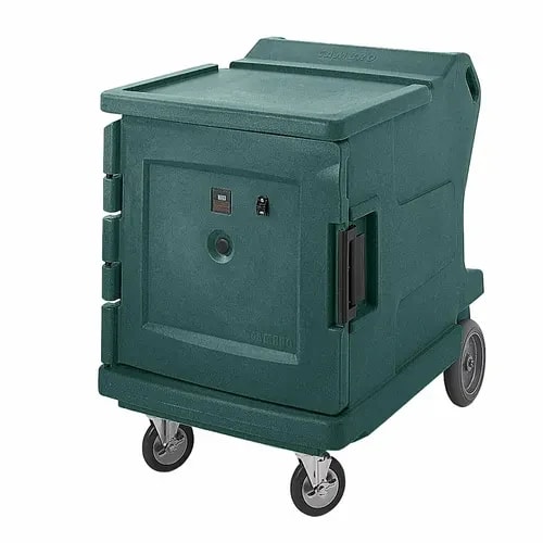 Cambro Camtherm CMBHC1826LC192 Granite Green Hot/Cold Cart — main image