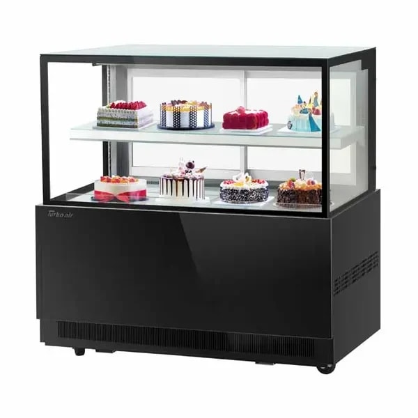 Turbo Air TBP60-46NN-B Refrigerated Black Bakery Display Case 59"W — main image