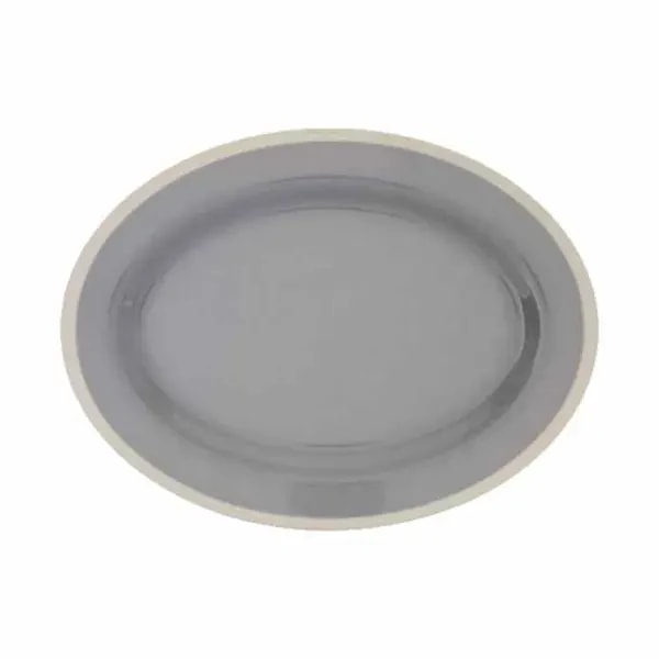 Thunder Group SD2118H Graham 18" x 13-1/2" Oval Melamine Platter | Case of 2 — main image