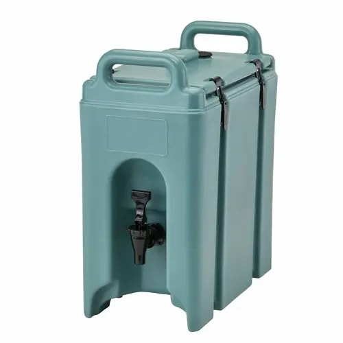 Cambro Camtainer 250LCD401 2-1/2 Gallon Insulated Slate Blue Beverage Dispenser — main image