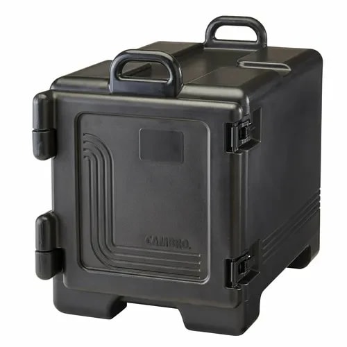 Cambro Ultra Pan Carrier UPC300110 Insulated Black Front Loader Food Carrier — main image