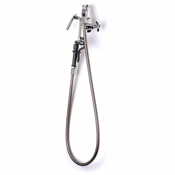 T&S B-0605-CR Wall Mount Pot and Kettle Filler Faucet with 68" Hose — main image