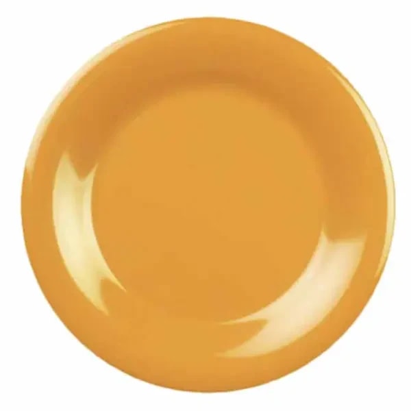 Thunder Group CR012YW Yellow 11-3/4" Melamine Plate | Case of 12 — main image