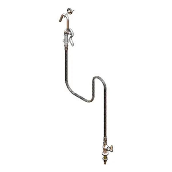 T&S B-0305-102A Single Hole Deck Mount Pantry Faucet — main image