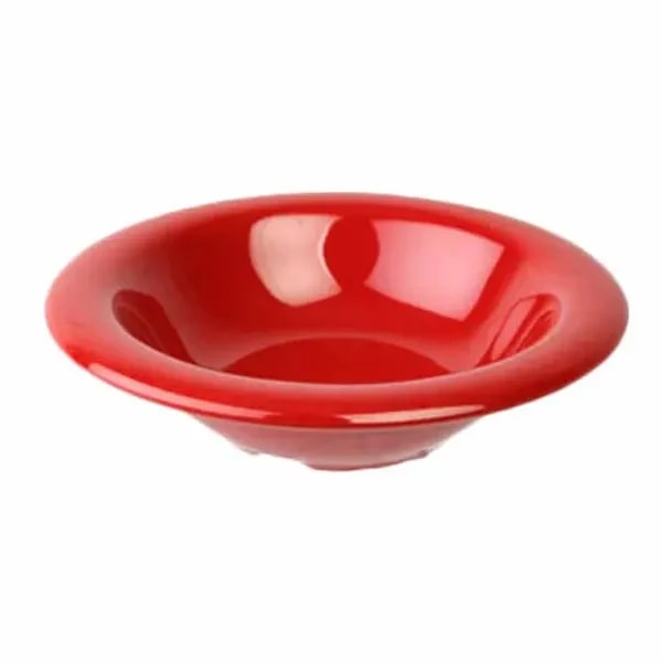 Thunder Group CR5712PR Pure Red 15 oz. Melamine Soup Bowl | Case of 12 — main image