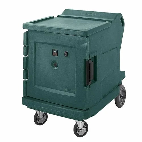 Cambro Camtherm CMBH1826LC192 Granite Green Hot Cart — main image