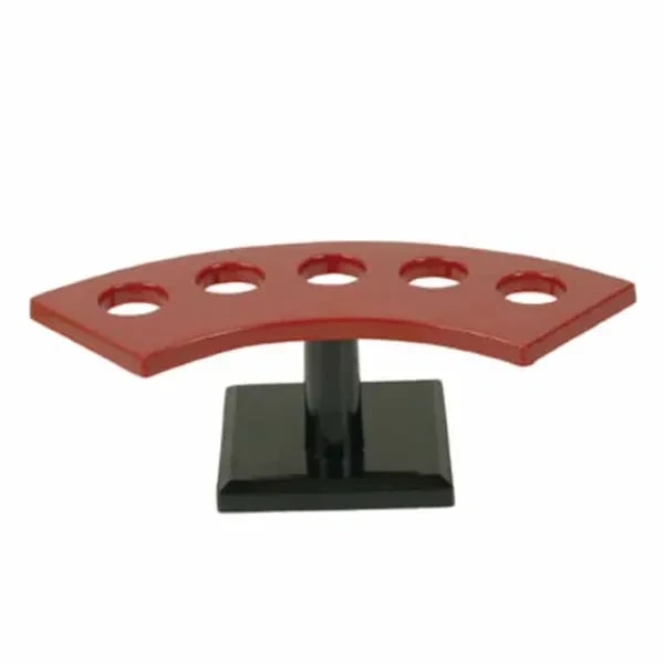 Thunder Group 30 Plastic Sushi Hand Roll Rack with 5 Cavities — main image