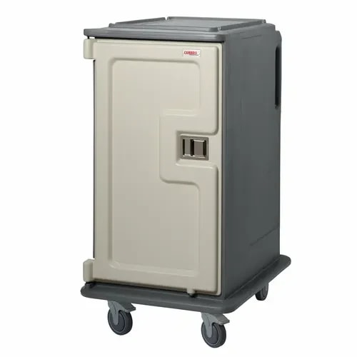 Cambro MDC1418T16191 Granite Gray Meal Delivery Cart — main image