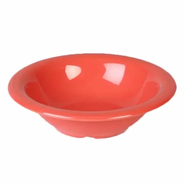 Thunder Group CR5712RD Orange 15 oz. Melamine Soup Bowl | Case of 12 — main image