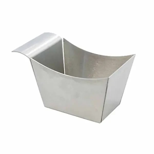 Tablecraft SSB Rectangular Stainless Steel Side Basket 5-3/8" x 3-3/8" x 3-1/8" — main image