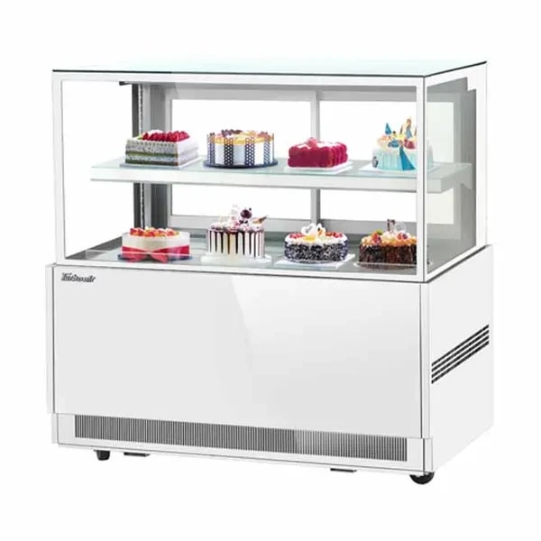 Turbo Air TBP60-46NN-W Refrigerated White Bakery Display Case 59"W — main image
