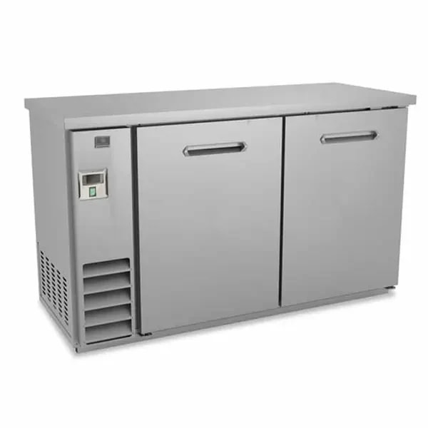 Kelvinator KCHBB60SS Stainless Steel Top Back Bar Cooler 61-1/8"W — main image