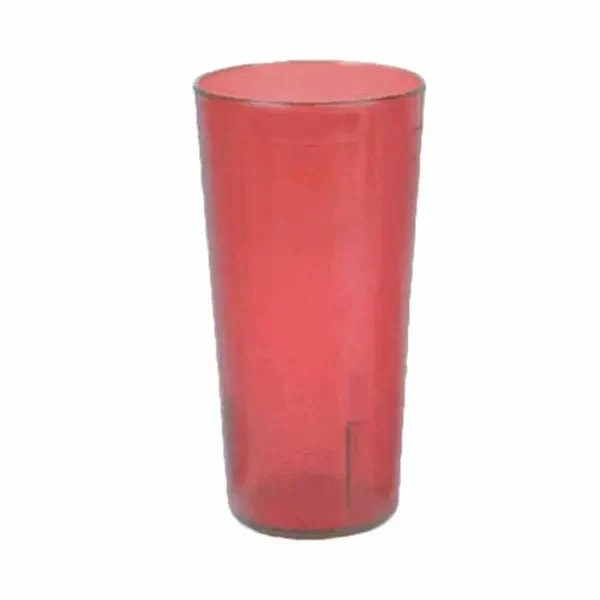 Thunder Group PLTHTB032R Red 32 oz. Plastic Tumbler Glass | Case of 12 — main image