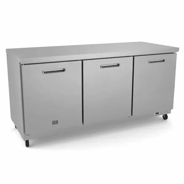 Kelvinator KCHUC72R 3-Door Undercounter Refrigerator 71-1/2"W — main image