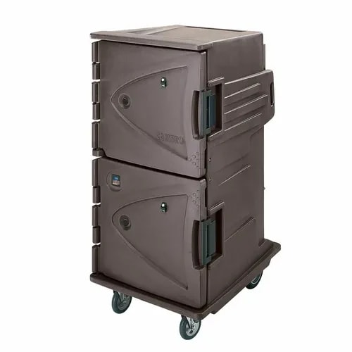 Cambro Camtherm CMBHC1826TBC194 Granite Sand Hot/Cold Cart — main image