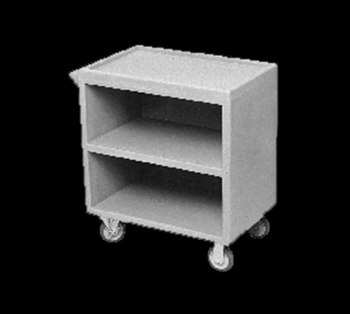 Cambro BC330191 3-Shelf 500 Lb. Capacity Granite Gray Utility Bus Cart — main image