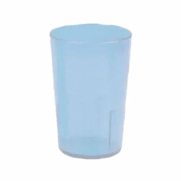 Thunder Group PLTHTB005B Blue 5 oz. Plastic Tumbler Glass | Case of 12 — main image