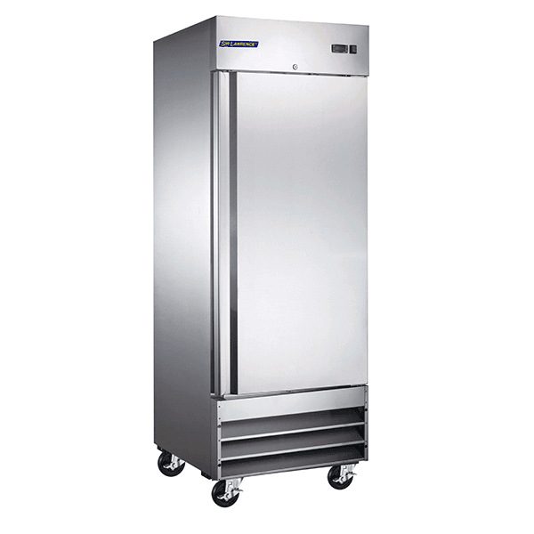 Sir Lawrence SLREF-1DES 29" Stainless Steel Solid Door Reach-In Refrigerator