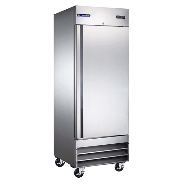 Sir Lawrence SLREF-1DES 29" Stainless Steel Solid Door Reach-In Refrigerator — main image