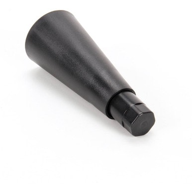 Hatco 05.30.069.00 Leg 6" Black Plastic1/2"-13 — main image