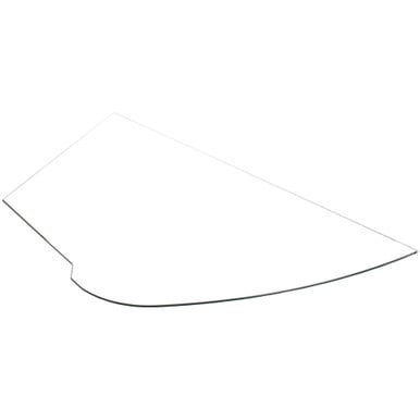 Alto Shaam GL-26035 Glass, End, 3/16", Clear, TeMperedty2'S