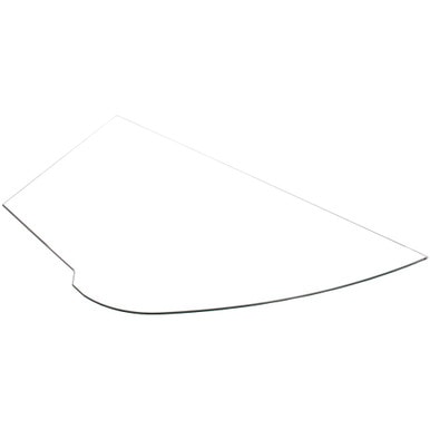 Alto Shaam GL-26035 Glass, End, 3/16", Clear, TeMperedty2'S — main image