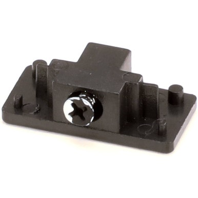 Hatco 021917201 track endcap black — main image