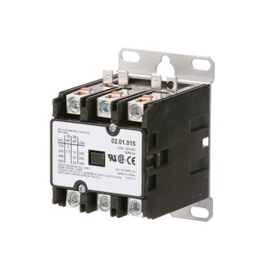Hatco 02.01.015.00 Contactor, Std, 110/120Ac, 3P, 50Res — main image