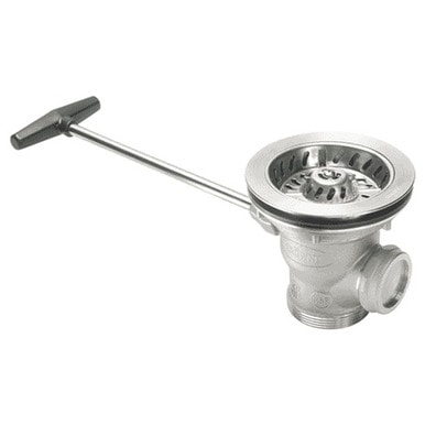 Krowne 22-800 Rotary Waste Drain, 1-1/4" Overflow Outl — main image