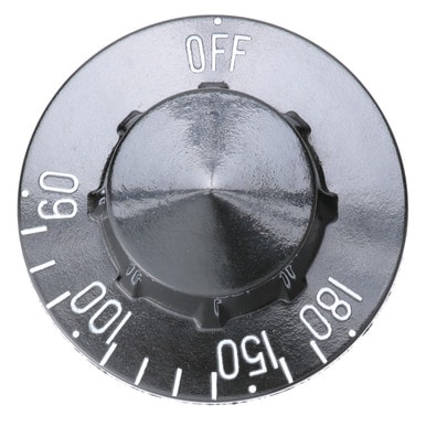 Continental Refrigeration 40376 Knob, Temp Control (Warmer) — main image