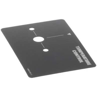 Groen 146649 Overlay For Gas Braising Pan Control Box — main image