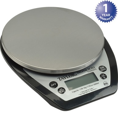 Taylor Precision 1020NFS 11 lb Aquatronic Digital Portion Scale — main image