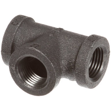 Groen Z008772 Tee, 1/2 Npt, Black Iron — main image