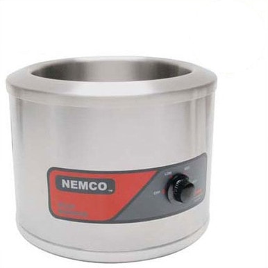 Nemco 6100A 7 qt Round Countertop Food Warmer — main image