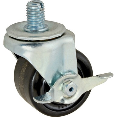 Taylor 030307 3 in Medium-Duty Swivel Stem Caster W/ Brake — main image