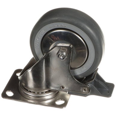 Delfield 3239587 Caster, 5.25Ovht, S/S, S Wl W/Brk — main image