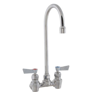 Fisher Manufacturing 53880 Faucet, 4"Dk, Leadfree, Ss, Gsnk