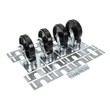True 957545 Caster Kit 5 SwivelSet/4