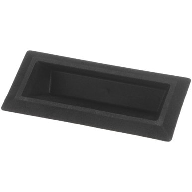 Alto Shaam HD-28789 Handle, Pull Recessed, BLack, 1.3437" X 3.6718" S — main image