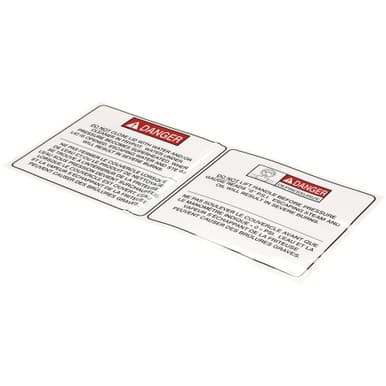 Henny Penny 71901 Label-Operational Haz, Eng/Fr