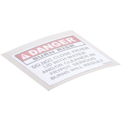 Henny Penny Oven Parts — Henny Penny 36099 Danger Decal Burn risk