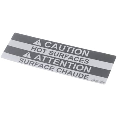Kitchen Spares — Lincoln 369668 Label Caution Hot