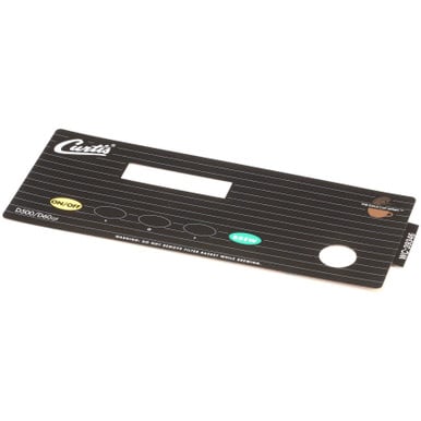 Wilbur Curtis WC-39346 Label/Overlay, UCM, D500Gt/H D60Gt
