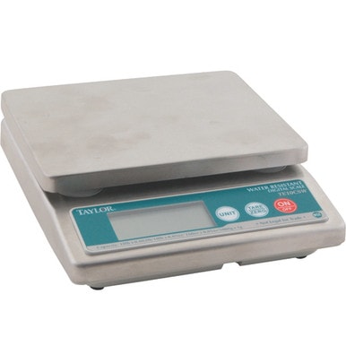 Taylor Precision TE10CSW 10 lb x 0.05 oz Digital Portion Scale — main image